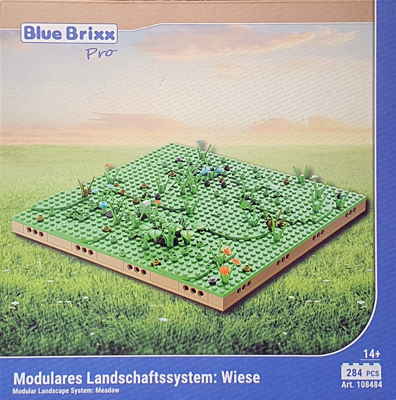 BlueBrixx Modulares Landschaftssystem: Wiese 108484 Box