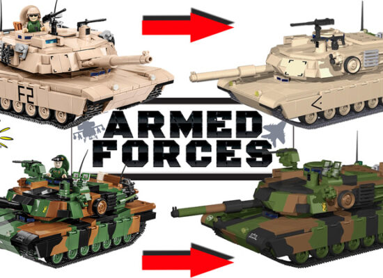 COBI 2632 und 2633: M1A2 Abrams erhält Neuauflage
