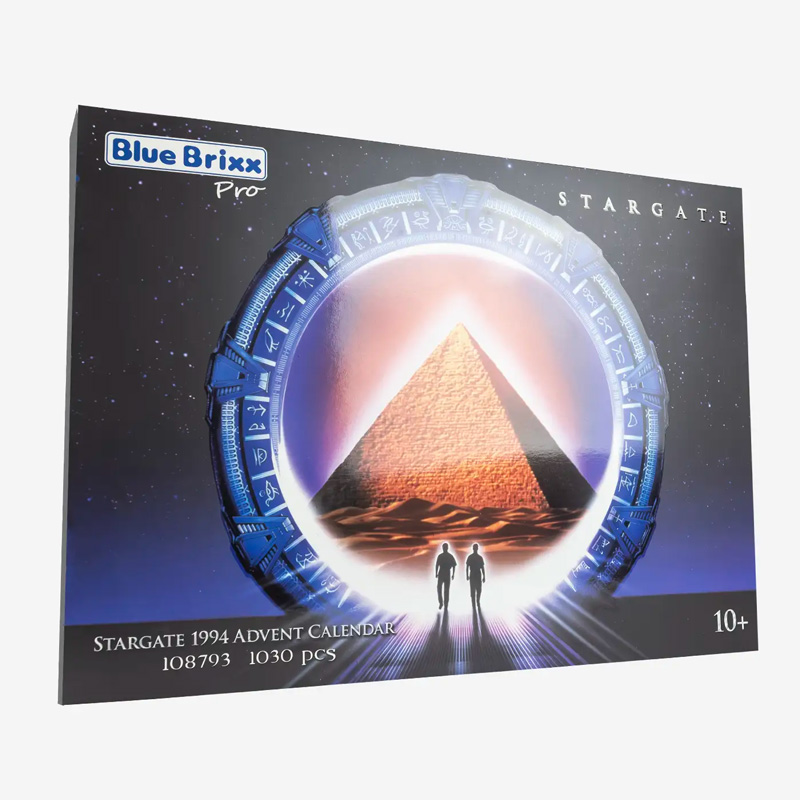 BlueBrixx Stargate Adventskalender 108793 Inhalt Box