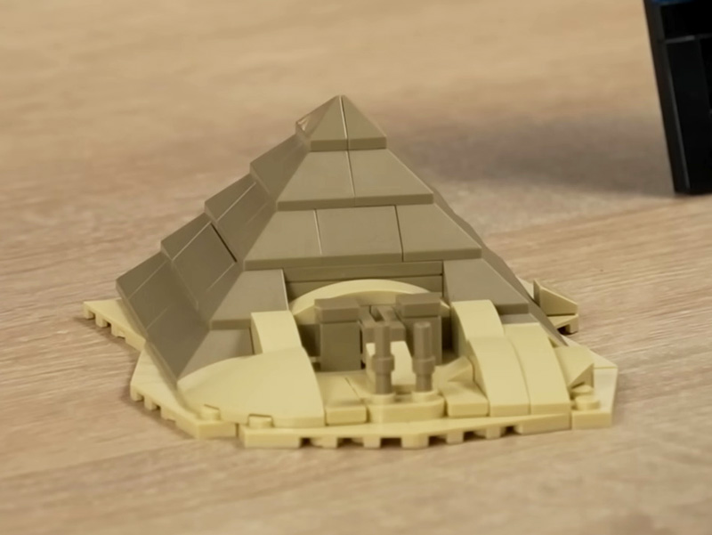 BlueBrixx Stargate Adventskalender 108793 Inhalt Pyramide