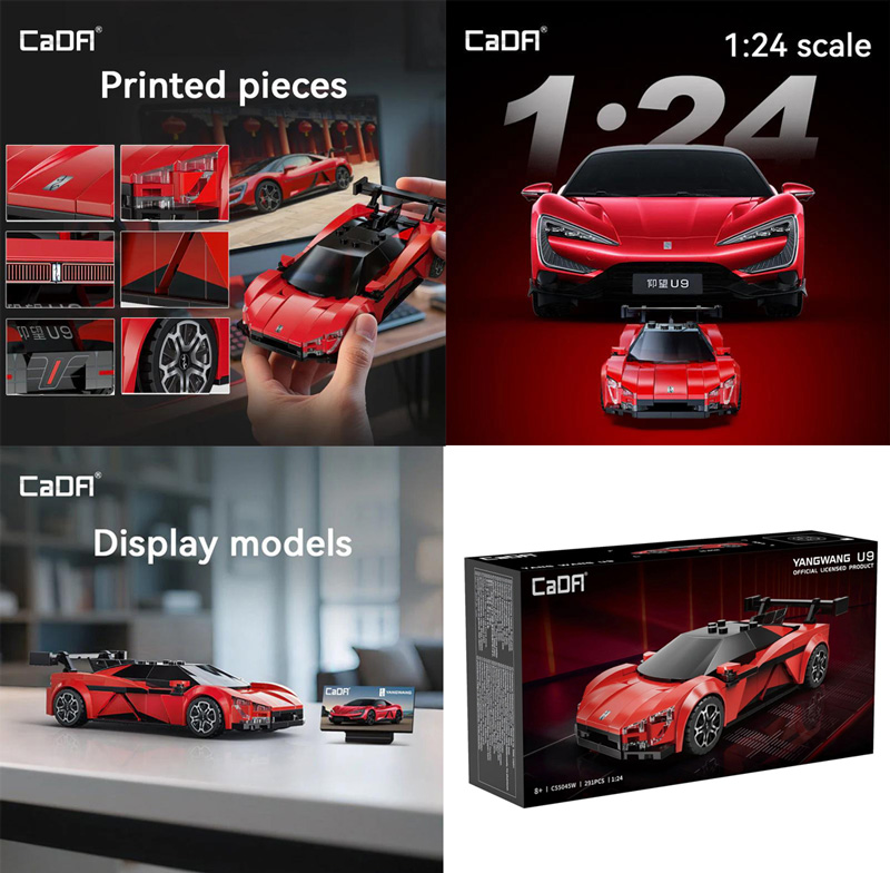 CaDA C55045W YangWang U9 Supercar (1:24)