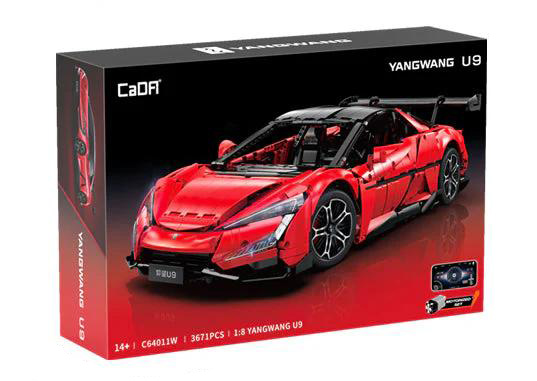 CaDA C64011W YangWang U9 Supercar (1:8) Box