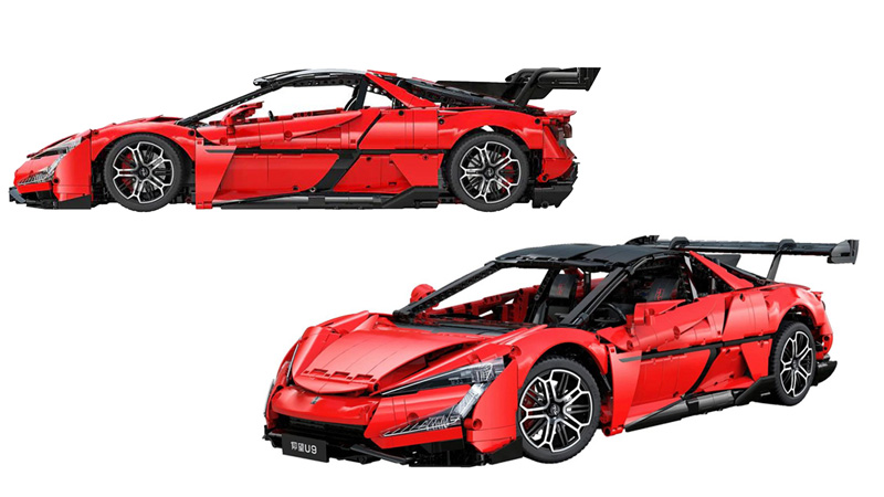 CaDA C64011W YangWang U9 Supercar (1:8) Set