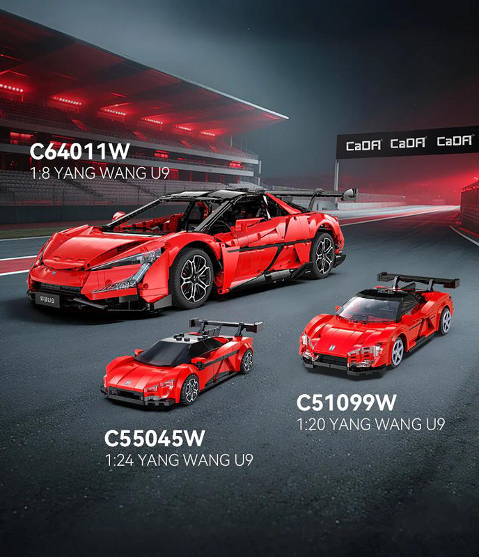 CaDA C64011W YangWang U9 Supercar (1:8)