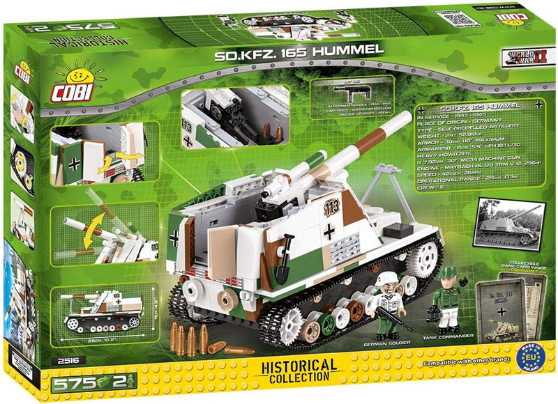 COBI Sd. Kfz 165 Hummel 2516 Box
