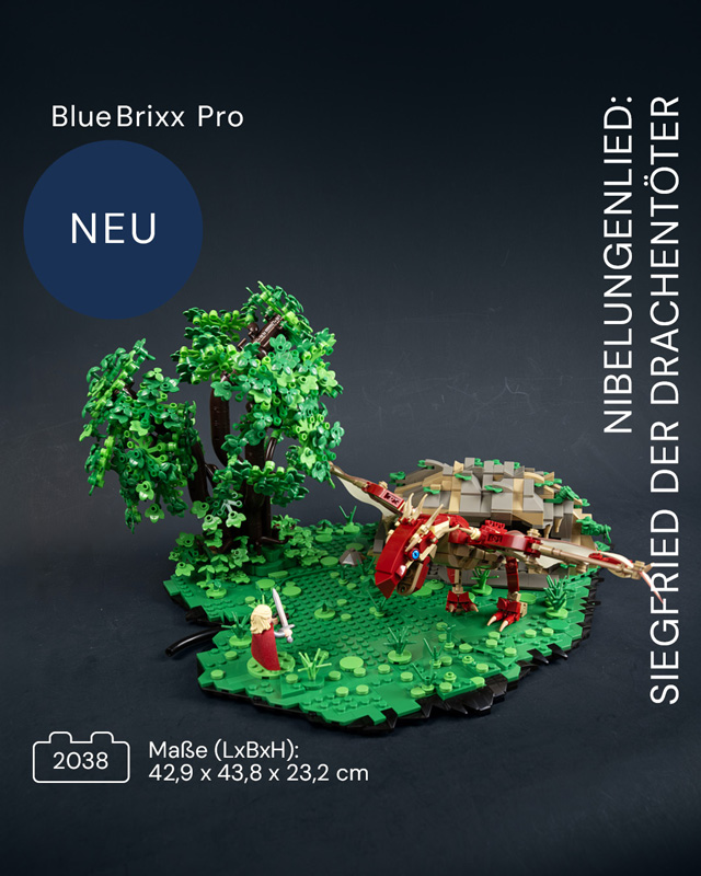 BlueBrixx Nibelungenlied: Siegfried der Drachentöter 108650