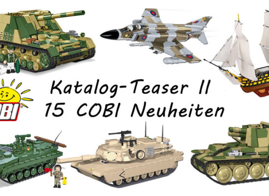 Katalog-Teaser: 15 COBI Neuheiten vorgestellt (#95)