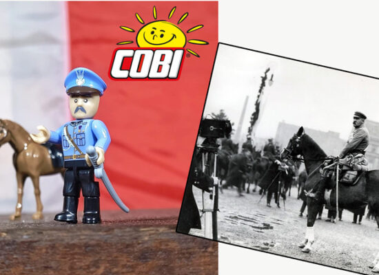 Neues COBI GWP 1394 Minifigur Marschall Piłsudski verfügbar