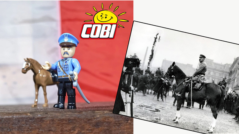 COBI GWP 1394 Minifigur Marschall Piłsudski Titel