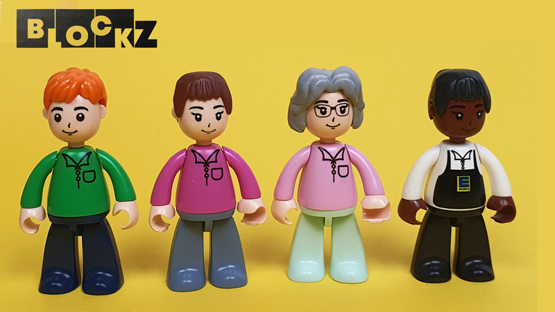 Edeka Blockz Minifiguren Titel