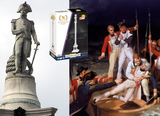 COBI historisch: 20097 Nelsonsäule oder wie verlor Admiral Horatio Nelson seinen Arm?