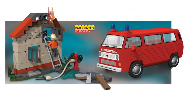 COBI 24635 Volkswagen T3 Feuerwehr