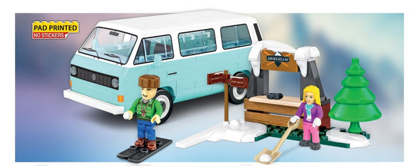 COBI 24639 Volkswagen T3 Winter Adventure