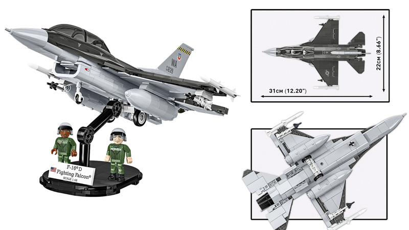 COBI 5914 F-16D Fighting Falcon