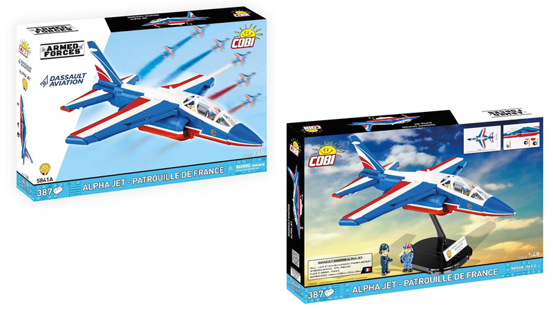 COBI 5841A Alpha Jet-Patrouille De France Box