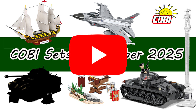 COBI Neuheiten September 2025 Titel Video