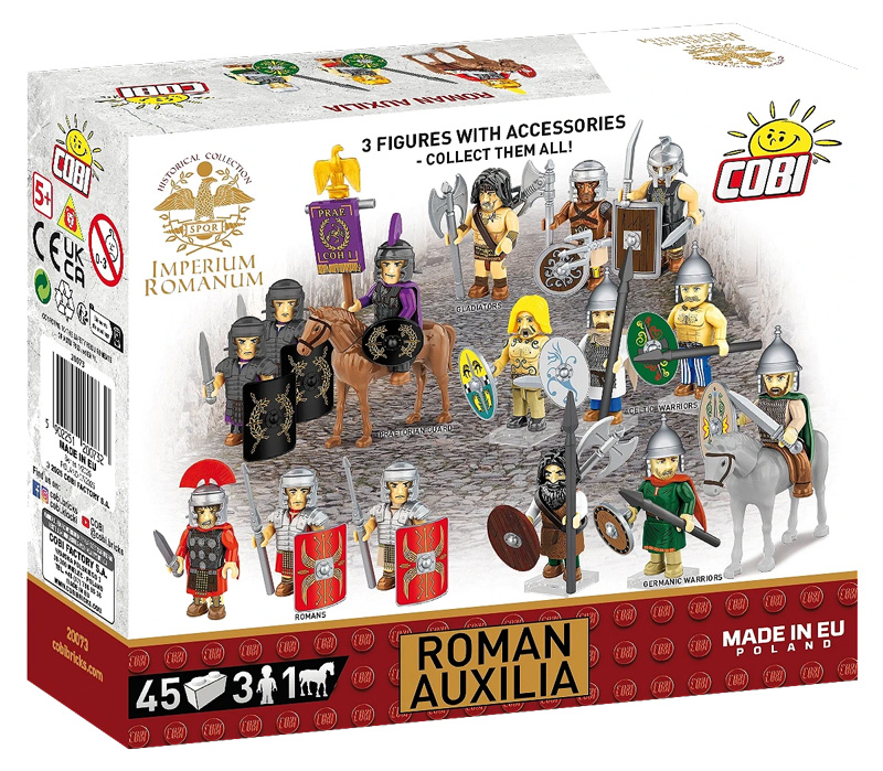 COBI 20073 Roman Auxilia Imperium Romanum Minifiguren Box