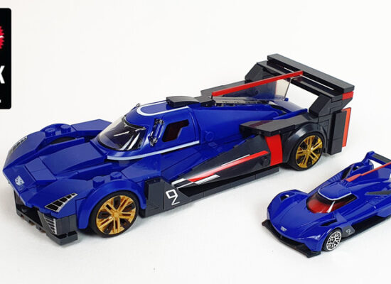 Mattel Brick Shop Cadillac Project GTP Hypercar JFR89 Review