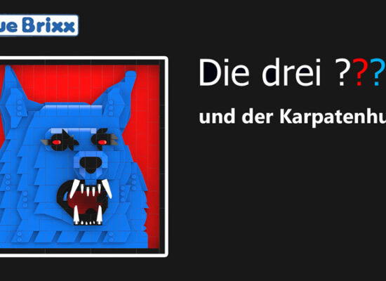 BlueBrixx Drei Fragezeichen: 3D-Bild Karpatenhund angekündigt