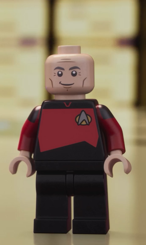 LEGO Star Trek Teaser Picard Minifigur