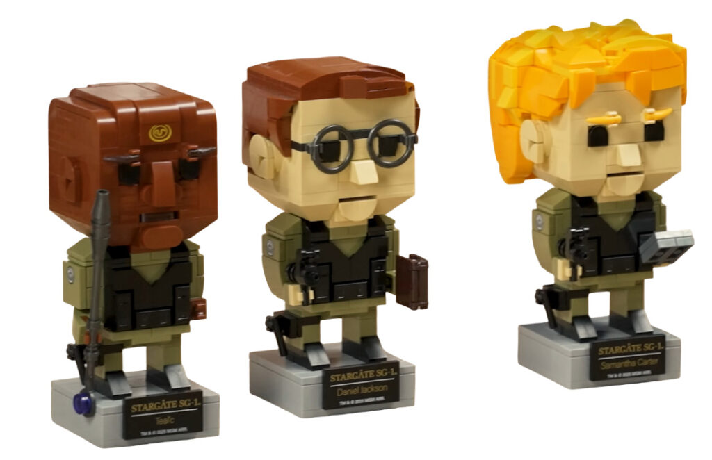 BlueBrixx Stargate Brick Buddies gebaut