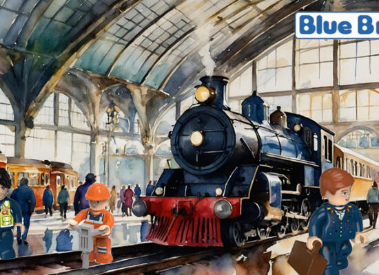 Eisenbahn und Feuerwehr: neue Minifiguren Sets von BlueBrixx
