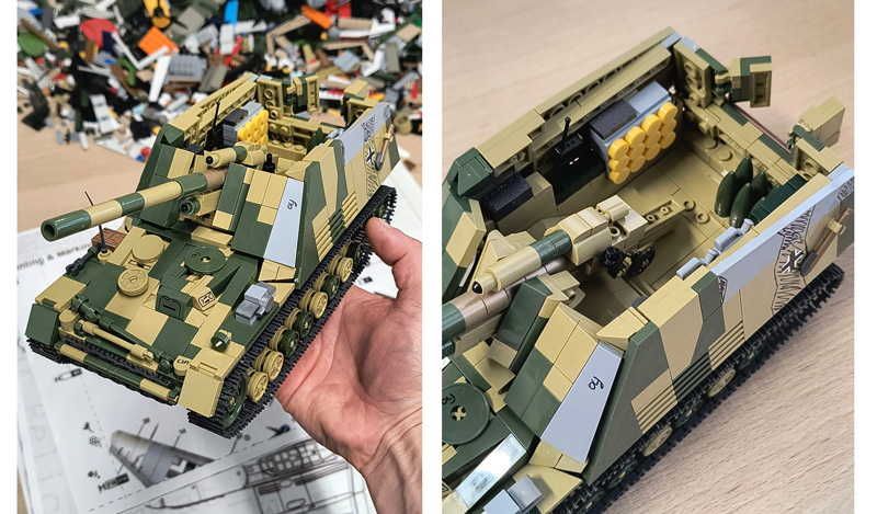 COBI 2663 Panzerhaubitze "Hummel" Sd. Kfz. 165 Prototyp