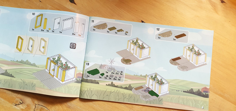 Kiddicraft Gewächshaus KC1111 Aufbau