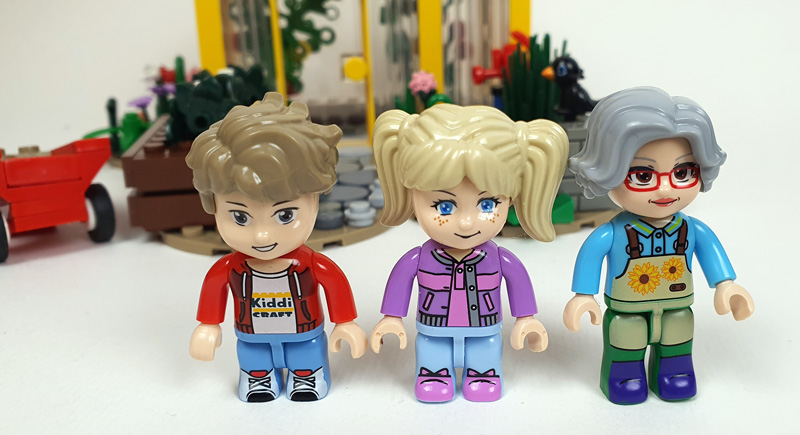 Kiddicraft Gewächshaus KC1111 Kiddiz Figuren Vorderseite