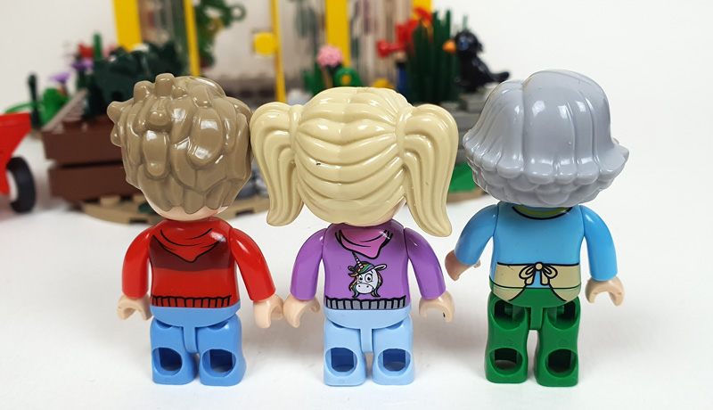 Kiddicraft Gewächshaus KC1111 Kiddiz figuren Rückseite