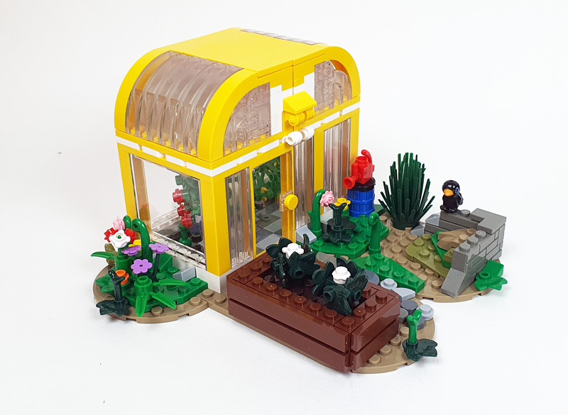 Kiddicraft Gewächshaus KC1111 gebaut