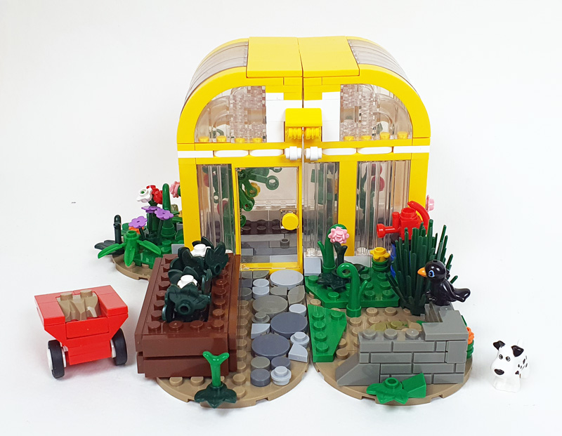 Kiddicraft Gewächshaus KC1111 gebaut
