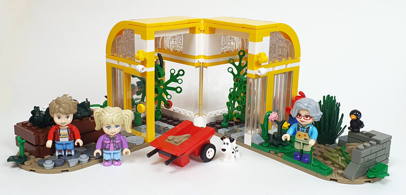 Kiddicraft Gewächshaus KC1111 gebaut