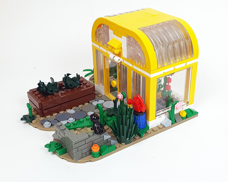 Kiddicraft Gewächshaus KC1111 gebaut