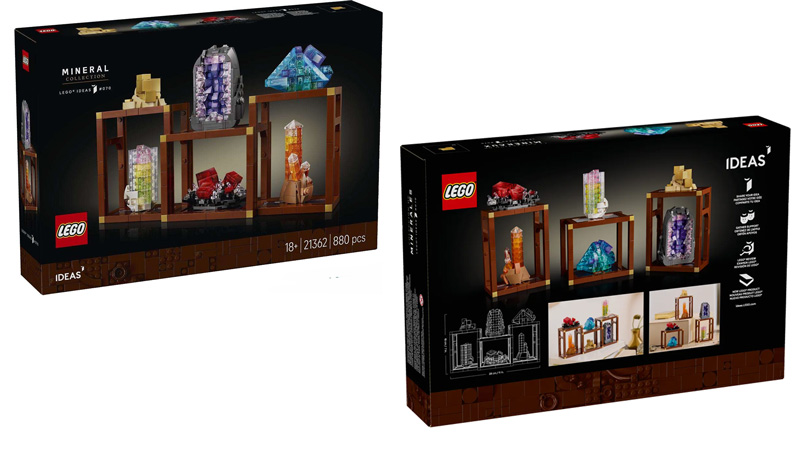 LEGO Ideas 21362 Mineraliensammlung Box