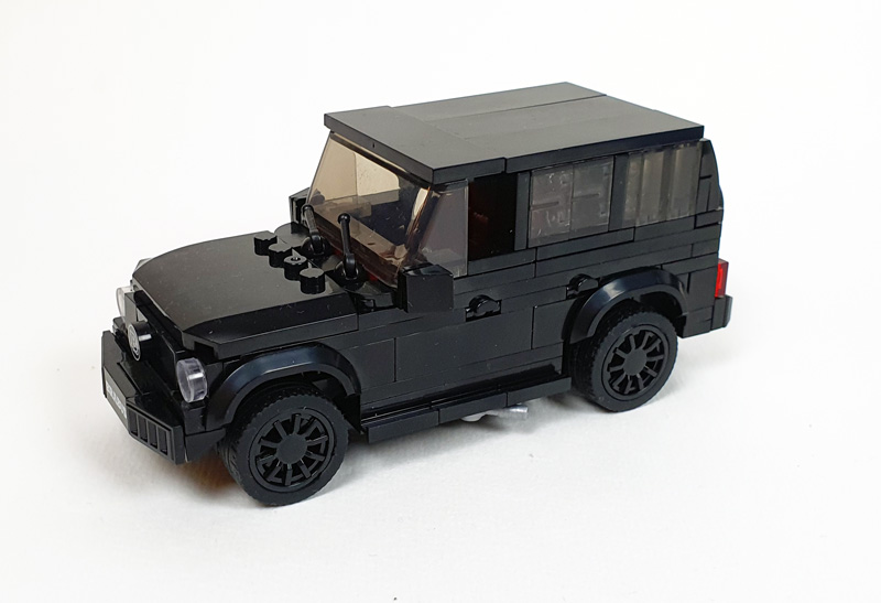BlueBrixx BRABUS Widestar 108282 gebautes Auto Seite