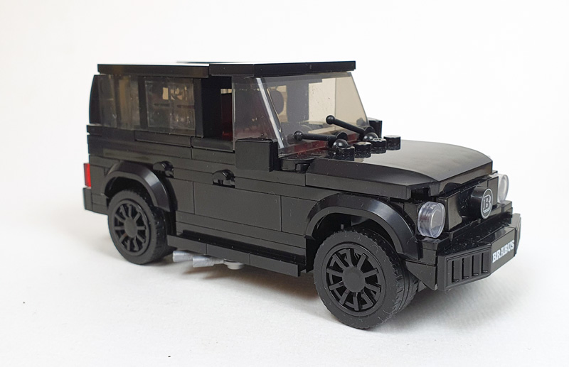 BlueBrixx BRABUS Widestar 108282 gebautes Auto Seite
