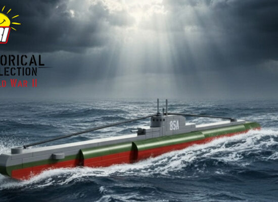 Erste COBI-Ankündigung für 2026: Polnisches U-Boot ORP Orzel (4855)