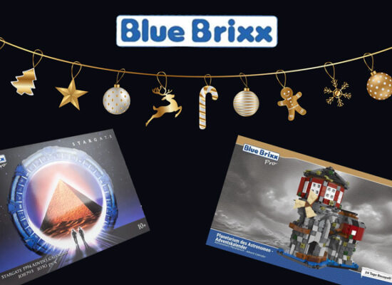 BlueBrixx Stargate Film- und Planetarium des Astronomen Adventskalender verfügbar