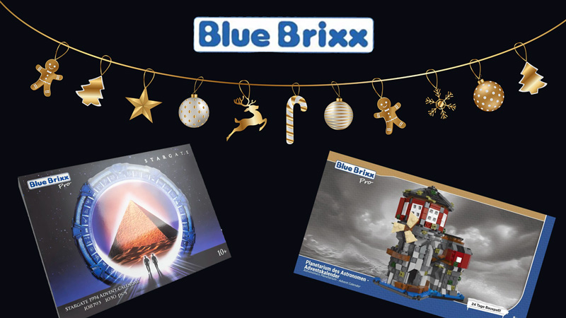 BlueBrixx Adventskalender Stargate Planetarium verfügbar Titel