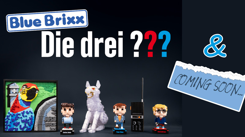BlueBrixx Drei Fragezeichen Neuheiten 2025 verfügbar Titel