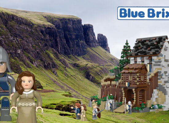 Burg Blaustein von BlueBrixx wird als Pro-Set (108712) neu aufgelegt