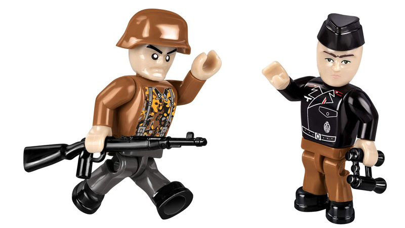 COBI Panzerjäger Nashorn 2517 Minifiguren