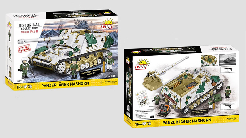 COBI Panzerjäger Nashorn Limited Edition 2662 Box