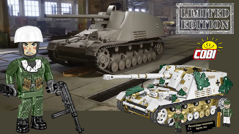 COBI Panzerjäger Nashorn Limited Edition 2662 Titel