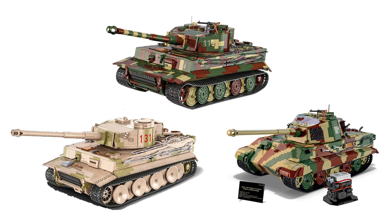 COBI Tiger 1:12 Collage