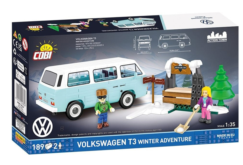 COBI 24639 Volkswagen T3 Winter Adventure Box