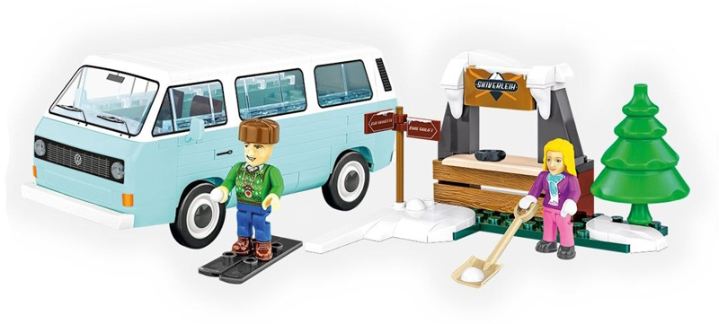 COBI 24639 Volkswagen T3 Winter Adventure Set
