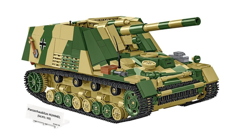 COBI 2663 Panzerhaubitze "Hummel" Sd. Kfz. 165 Set