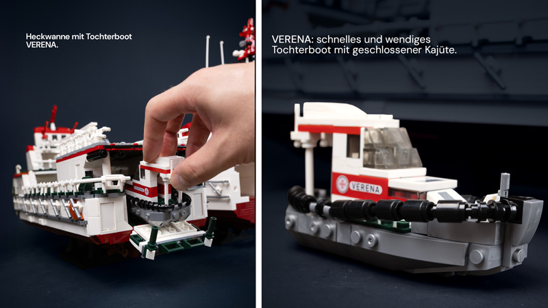 BlueBrixx Hermann Marwede 108466 aufgebautes Set Verena